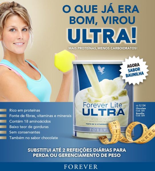 Forever Ultra Lite Aminotein Baunilha